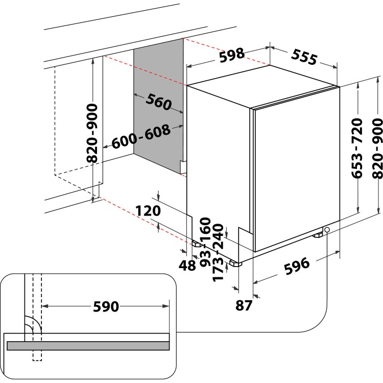 Hotpoint Integrated Dishwasher