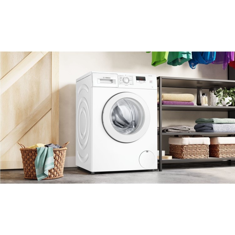 Refurbished Bosch Series 2 WAJ28001GB Freestanding 7KG 1400 Spin Washing Machine White