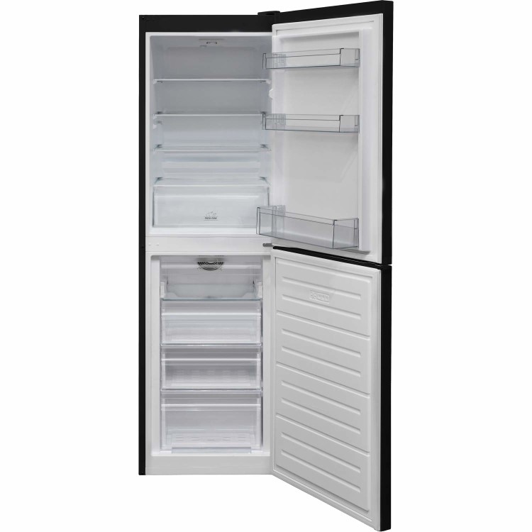 Hotpoint 248 Litre 50/50 Freestanding Fridge Freezer - Black