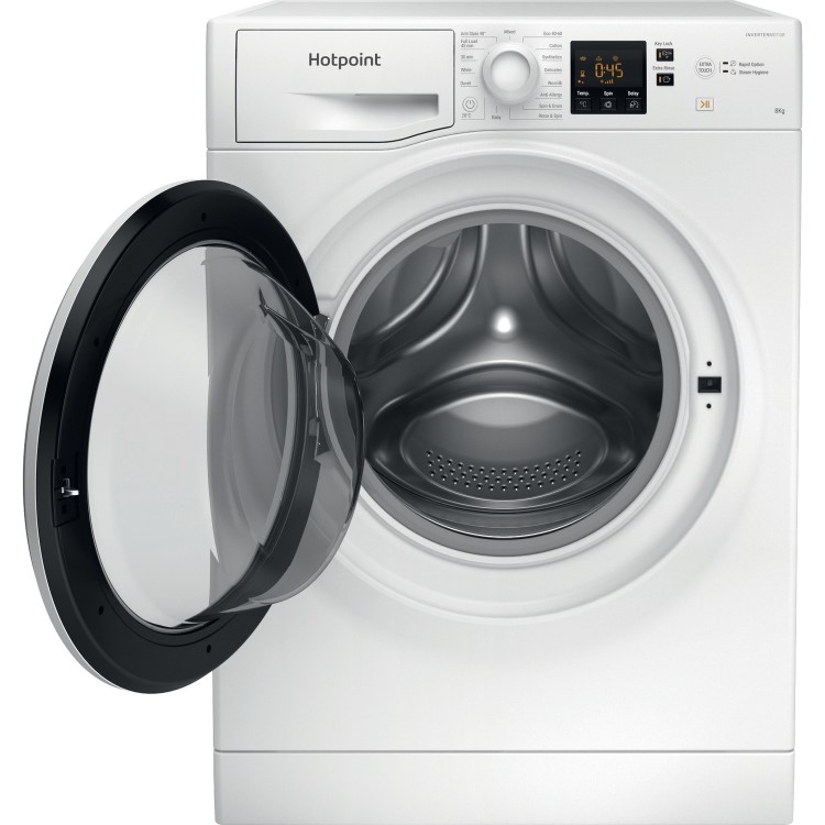 Hotpoint Anti-Stain 8kg 1400rpm Washing Machine – White