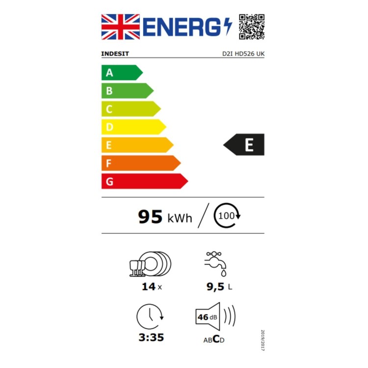 Indesit Push&Go Integrated Dishwasher