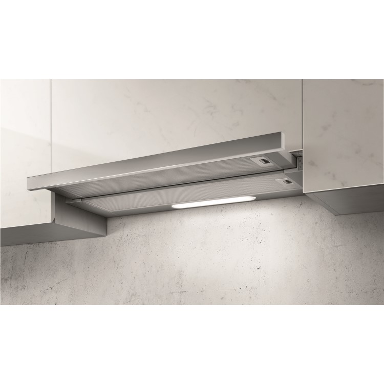 Elica Elite 90cm Telescopic Cooker Hood - Stainless Steel