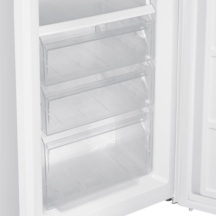 electriQ 245 Litre 50/50 Freestanding Fridge Freezer - White