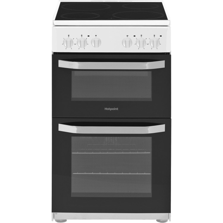 Hotpoint 50cm Electric Cooker - White