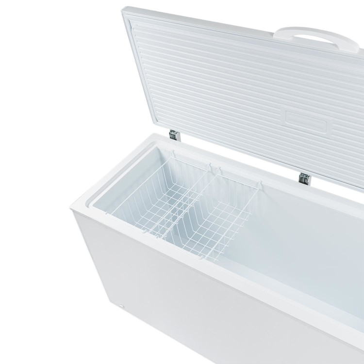 electriQ 700 Litre Chest Freezer - White