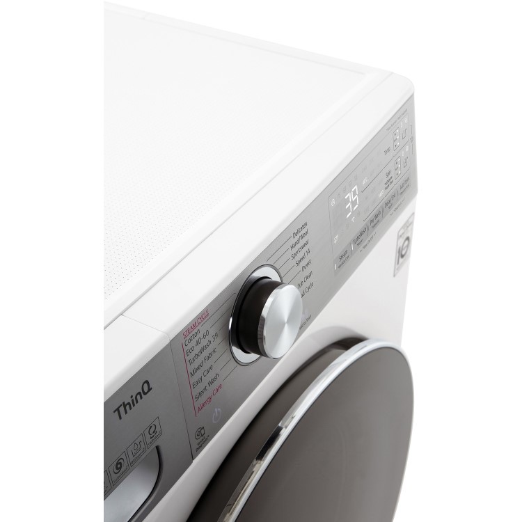 Refurbished LG F4V1112WTSA Freestanding 12KG 1400 Spin Washing Machine White