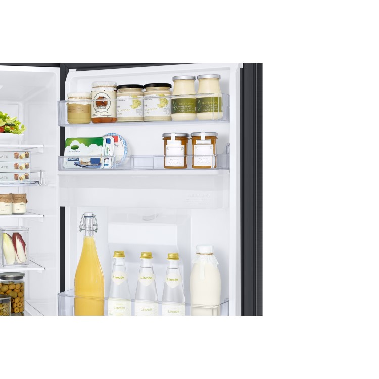 Refurbished Samsung Series 8 RB34C632EBN Freestanding 341 Litre 70/30 Frost Free Fridge Freezer Black