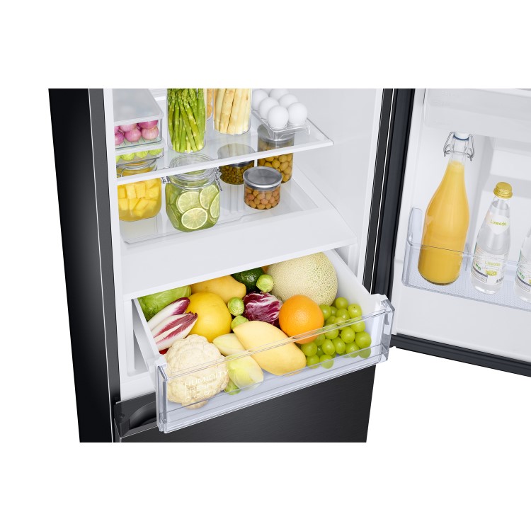 Refurbished Samsung Series 8 RB34C632EBN Freestanding 341 Litre 70/30 Frost Free Fridge Freezer Black