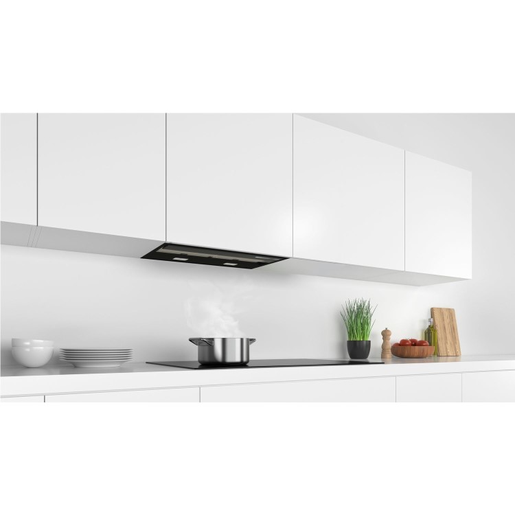 Refurbished Bosch Serie 6 DBB67AM60B 60cm Canopy Cooker Hood Black