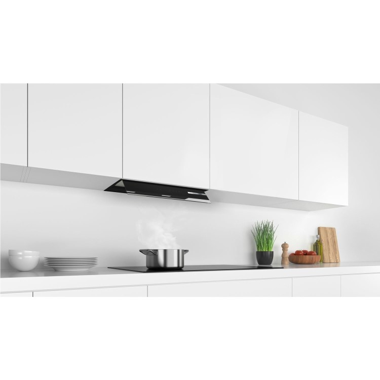 Refurbished Bosch Serie 6 DBB67AM60B 60cm Canopy Cooker Hood Black