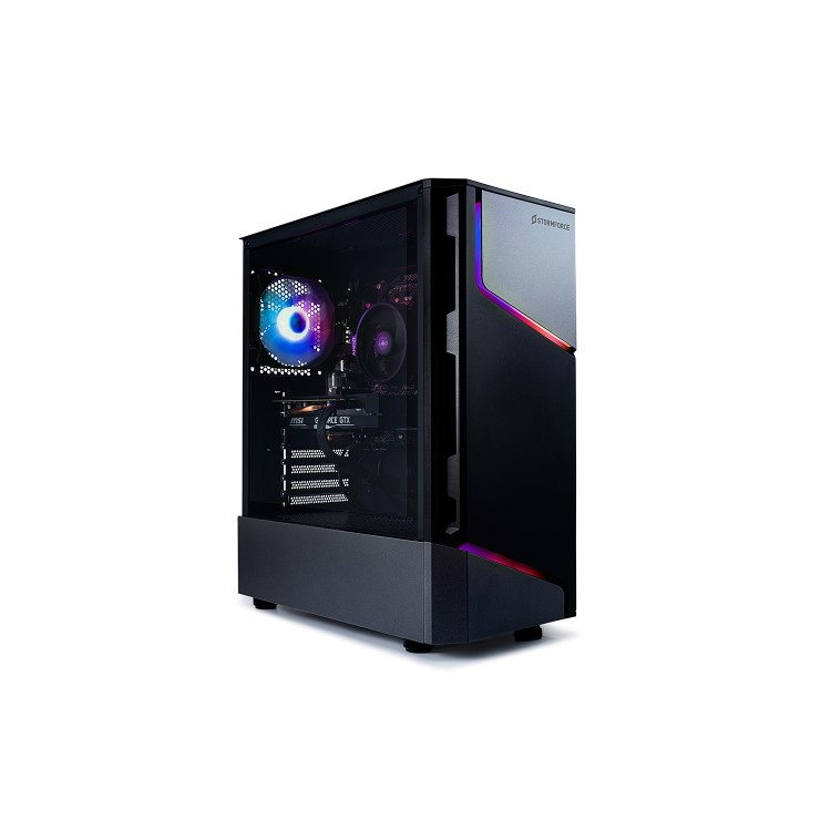 StormForce Onyx AMD Ryzen 5 5500 16GB 1TB RTX 4060 No OS Gaming Desktop