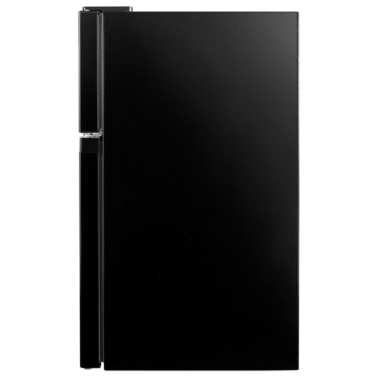 electriQ Under Counter Freestanding Fridge Freezer - Black