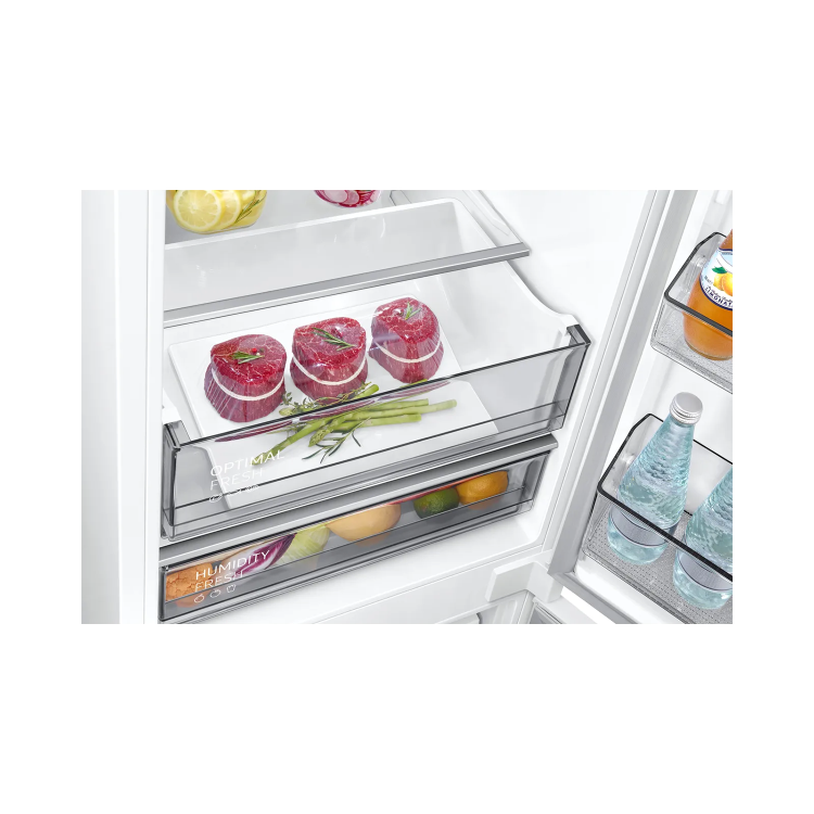 Refurbished Samsung BRB26705DWW Integrated 264 Litre 70/30 Frost Free Fridge Freezer White