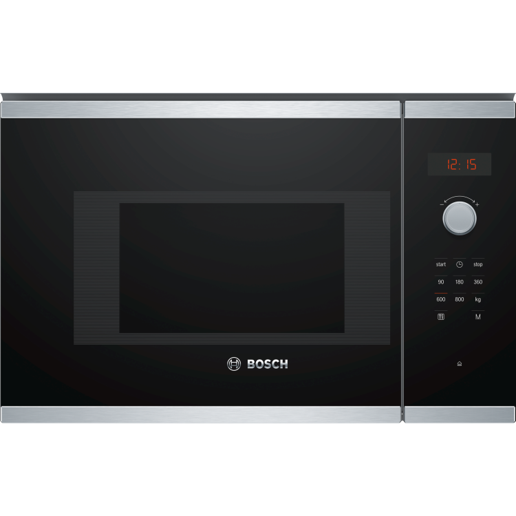 Refurbished Bosch Serie 4 BFL523MS0B Built In 20L 800W Microwave