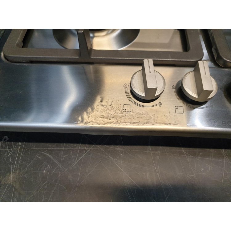 Refurbished Bosch Series 4 PGP6B5B90 58cm 4 Burner Gas Hob Stainless Steel