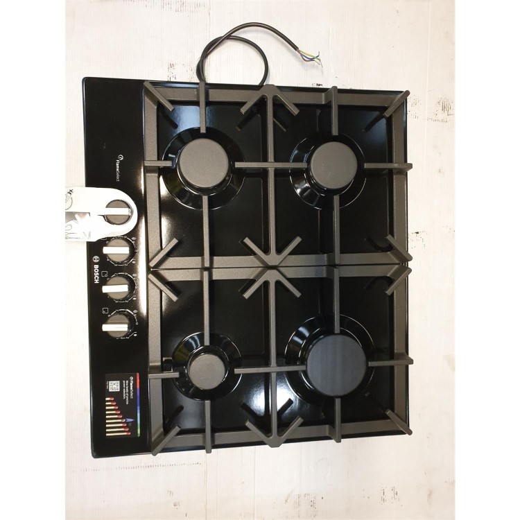 Refurbished Bosch Series 6 PCP6A6B90 60cm 4 Burner Gas Hob Black