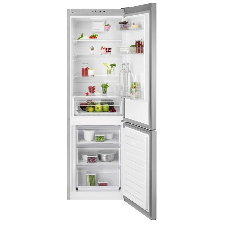 Refurbished AEG 5000 ColdSense ORC5S331EX Freestanding 339 Litre 60/40 Fridge Freezer Silver