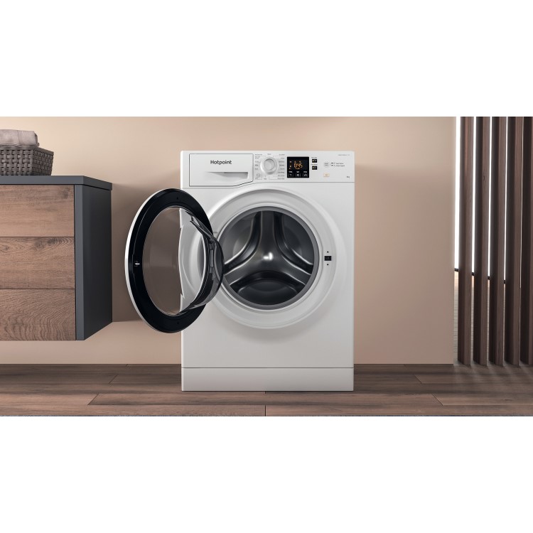 Hotpoint Anti-Stain 8kg 1400rpm Washing Machine – White