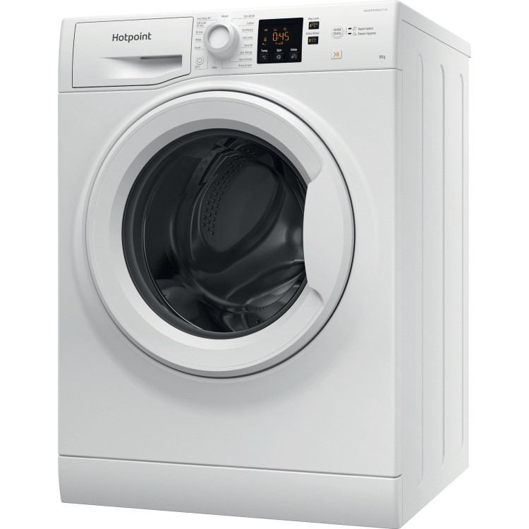 Hotpoint Anti-Stain 8kg 1400rpm Washing Machine – White