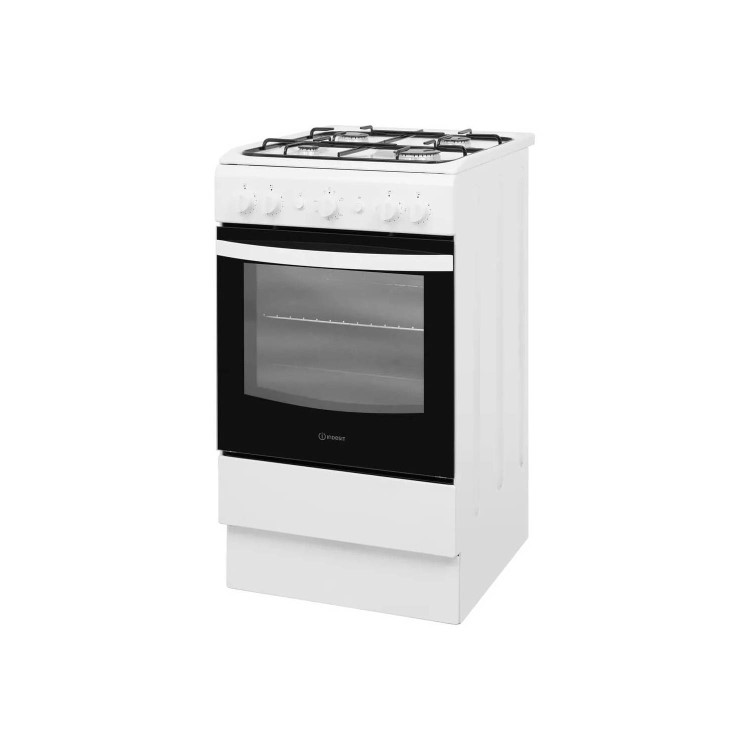 Refurbished Indesit IS5G1KMW 50cm Single Oven Gas Cooker White