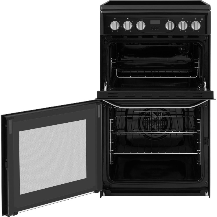 Hotpoint 50cm Electric Cooker - Black