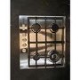 Refurbished Indesit Aria THP641WIXI 58cm 4 Burner Gas Hob with Wok Burner Stainless Steel