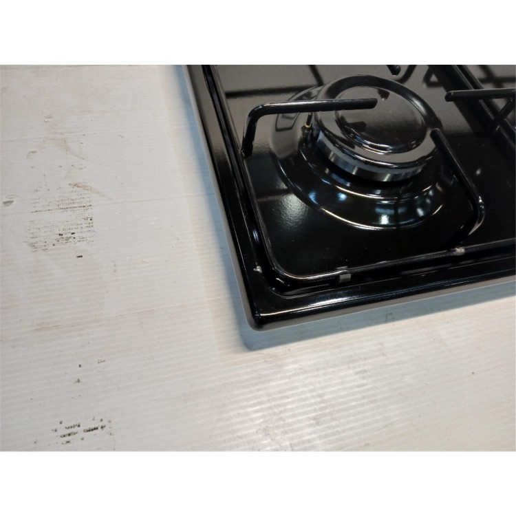 Refurbished Beko HIBG64120SB 60cm 4 Burner Gas Hob Black