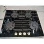 Refurbished Miele KM3010 63cm Gas on Glass 4 Burner Gas Hob Black