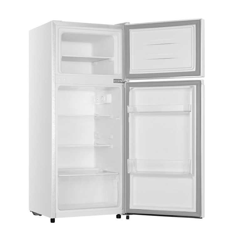 Refurbished Fridgemaster MTM48120E Freestanding 124 Litre 80/20 Top Mount Fridge Freezer White