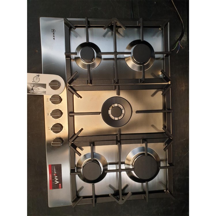 GRADE A3 - Neff N70 75cm 5 Burner Gas Hob - Stainless Steel