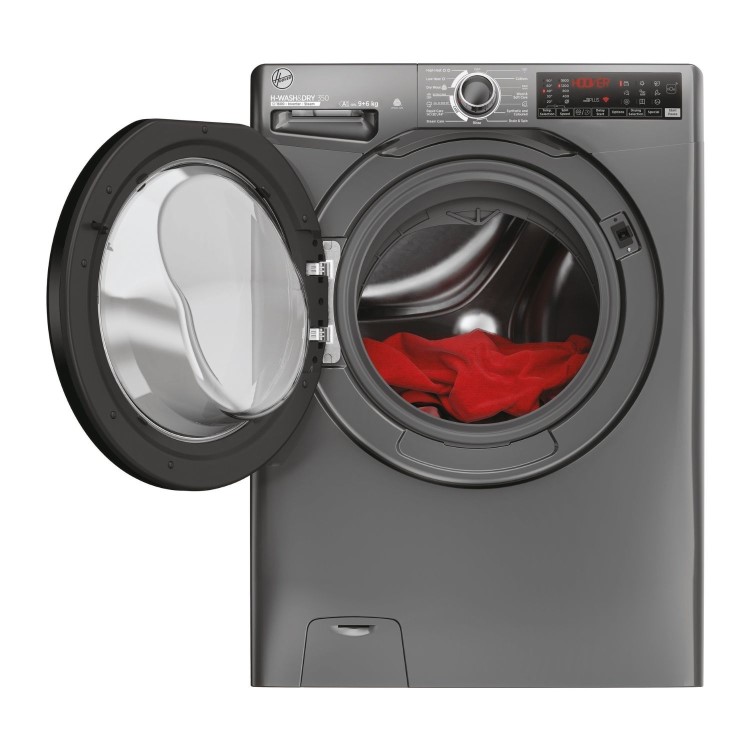 Hoover H-Wash 350 9kg Wash 6kg Dry 1600rpm Washer Dryer - Graphite