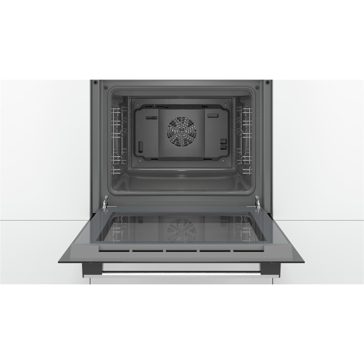 Refurbished Bosch Series 2 HHF113BR0B 60cm Single Built In Electric Oven Stainless Steel