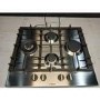 Refurbished Bosch Series 6 PCI6A5B90 60cm 4 burner Gas Hob Stainless Steel