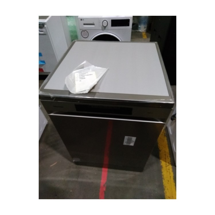 Refurbished Hisense Hygiene HS643D60XUK 16 Place Freestanding Dishwasher Stainless Steel