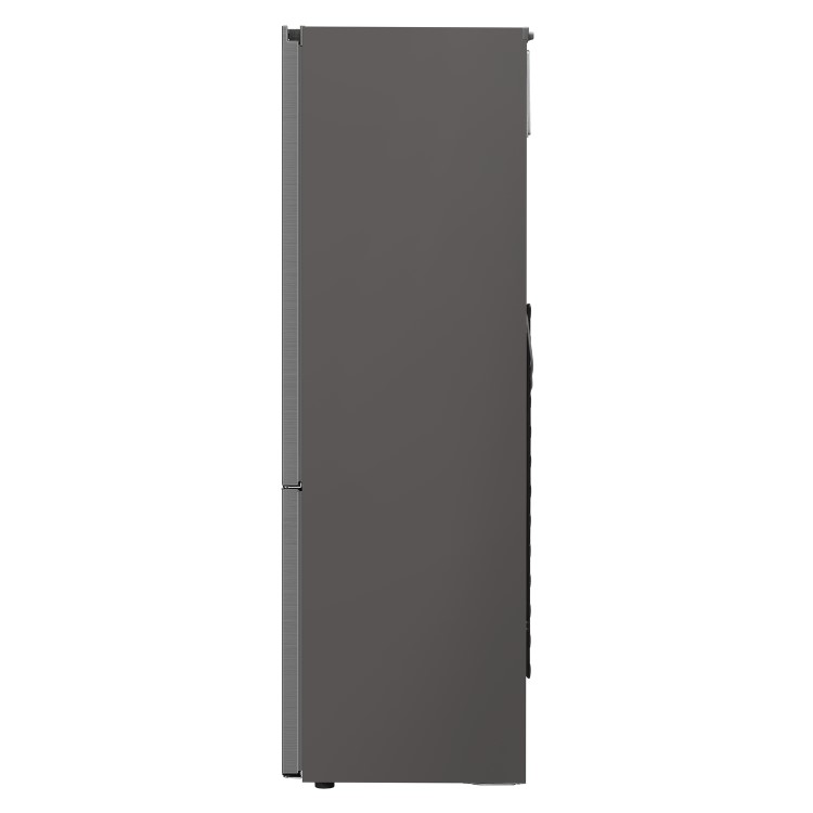 LG NatureFRESH 384 Litre 70/30 Freestanding Fridge Freezer - Shiny Steel
