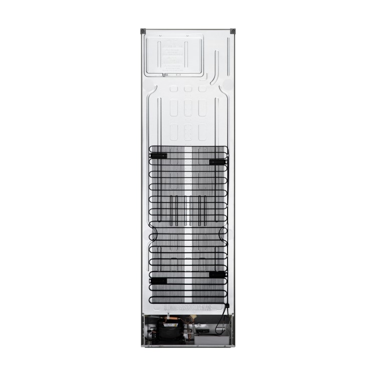LG NatureFRESH 384 Litre 70/30 Freestanding Fridge Freezer - Shiny Steel