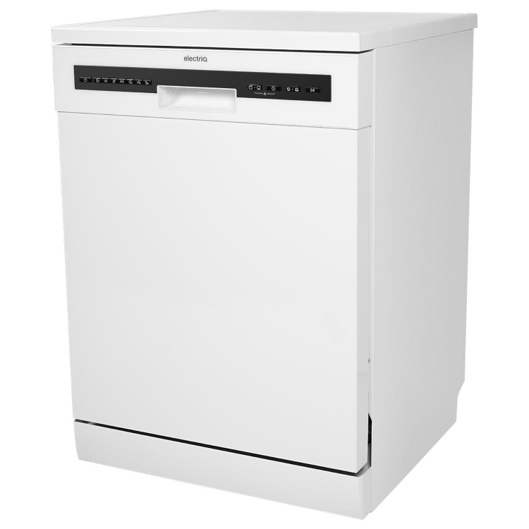 Refurbished electriQ Series 2 EQDW60PW 14 Place Freestanding Dishwasher White