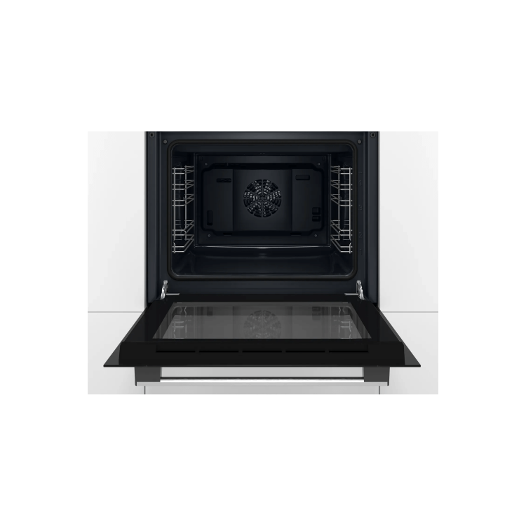 Refurbished Bosch Series 2 HHF113BA0B 60cm Single Built In Electric Oven Black