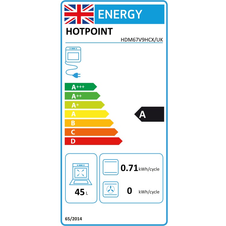 Hotpoint 60cm Electric Cooker - Stainless Steel