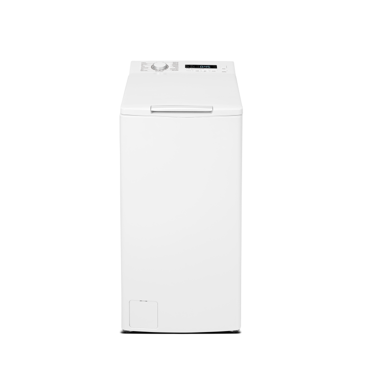 Refurbished electriQ eiQWMTL8A Freestanding 8KG 1300 Spin Top Loading Washing Machine White