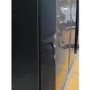 Refurbished Haier SBS 90 Series 5 HSW59F18EIPT Freestanding 601 Litre Frost Free	American Fridge Freezer Black