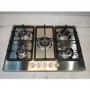 Refurbished Bosch Series 4 PGQ7B5B90 75cm 5 Burner Gas Hob Stainless Steel