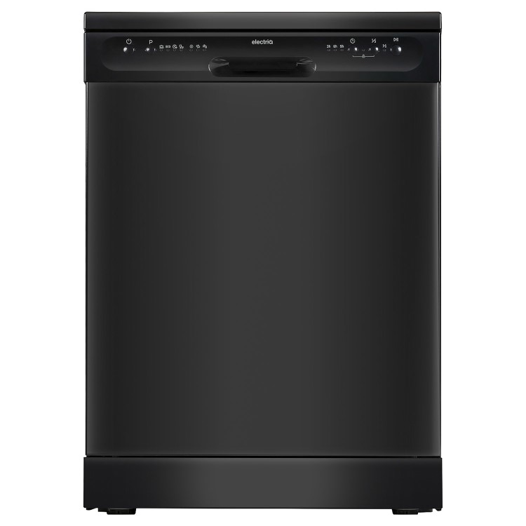 electriQ Freestanding Dishwasher - Black