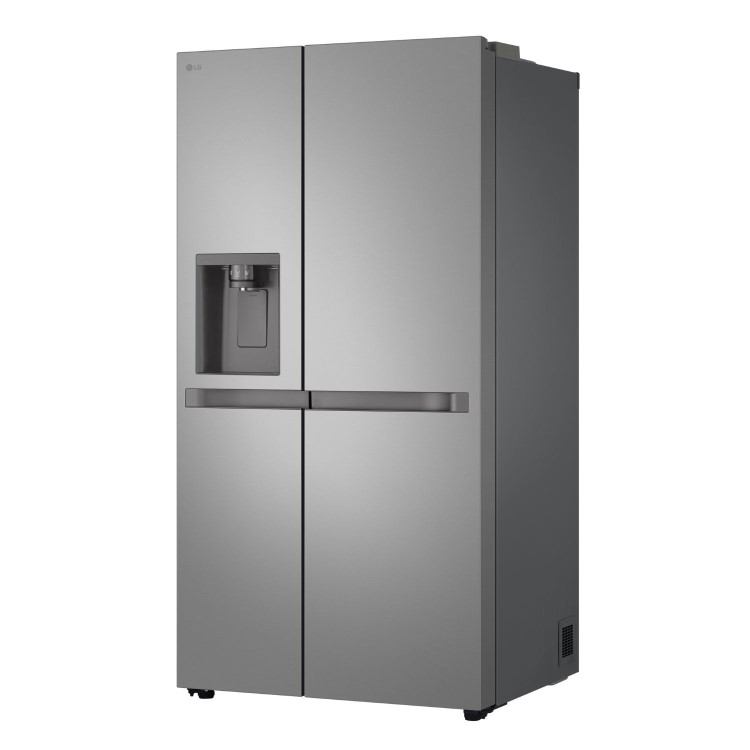 LG NatureFRESH 641 Litre Side-By-Side American Fridge Freezer - Prime Silver