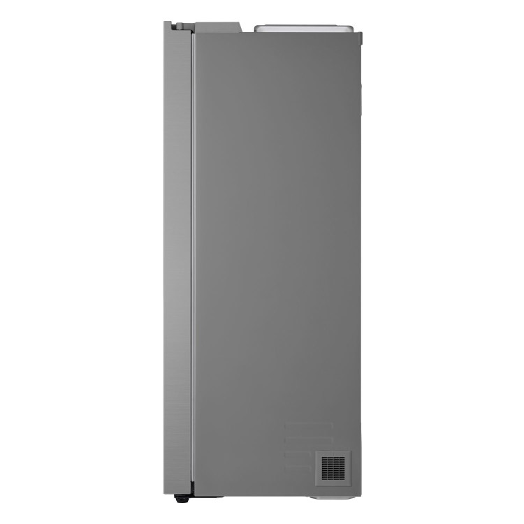 LG NatureFRESH 641 Litre Side-By-Side American Fridge Freezer - Prime Silver