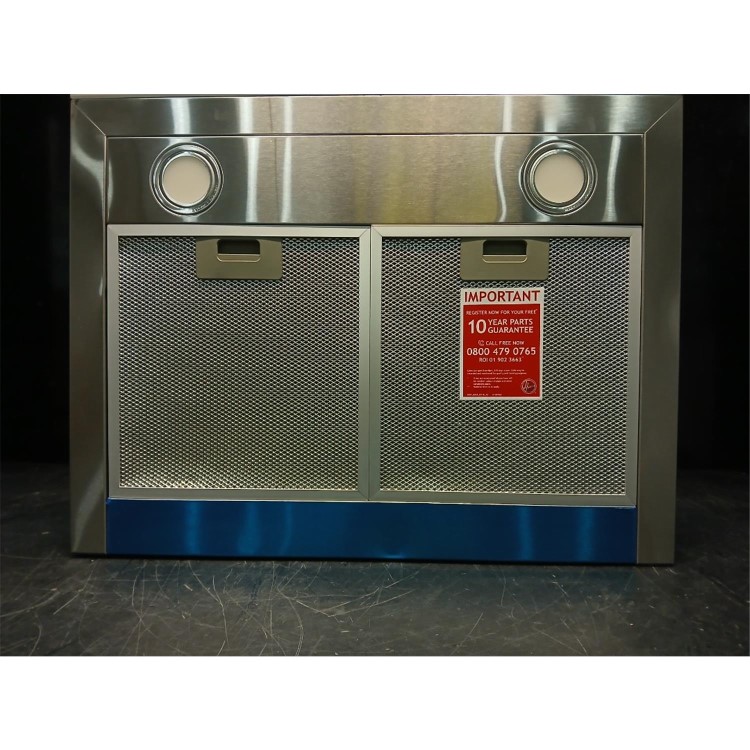 Refurbished Hoover H-Hood 300 HTS6CBK3X 60cm Slimline Chimney Cooker Hood Stainless Steel