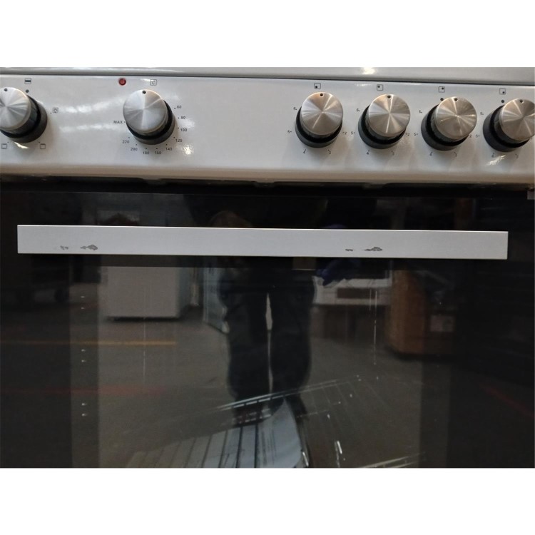 Refurbished electriQ EQECW160CERAMIC 60cm Electric Cooker White