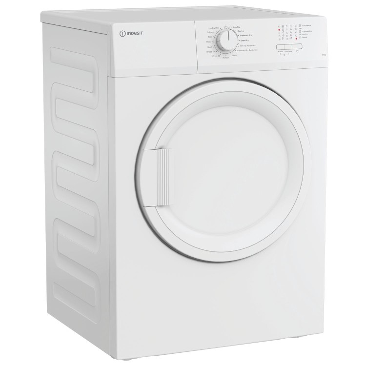 Indesit 8kg Vented Tumble Dryer - White