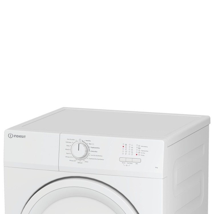 Indesit 8kg Vented Tumble Dryer - White