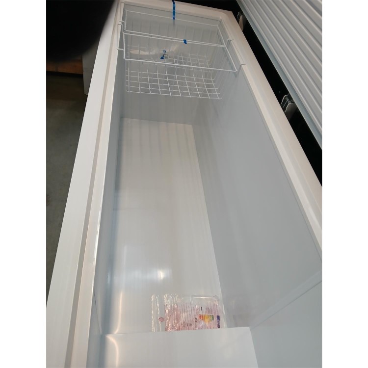 Refurbished electriQ eiQCHEST700VE 700 Litre Chest Freezer White